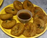A picture of step 4 of Buckwheat flour Vada.