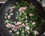 Foto del paso 3 de la receta: Spaguetti de espinaca y jamón