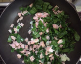 Foto del paso 3 de la receta: Spaguetti de espinaca y jamón