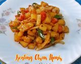 Foto langkah ke 5 dari resep Kentang Asam Manis.