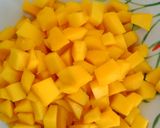 Une image de l'étape 4 de Aumônière mangue passion.