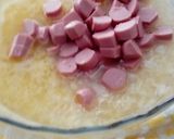 Foto del paso 3 de la receta: Arroz saborizado con salchichas en microondas