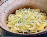 Une image de l'étape 12 de Cocotte de Pommes de Terre, Lard et Poireaux Façon Tofaille.
