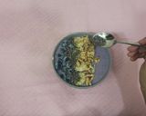 A picture of step 6 of Blueberry walnut smoothie bowl | #walnuttwists.