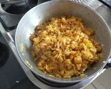 A picture of step 3 of Cabbage Potato Sabzi Dry.