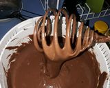 Foto langkah ke 2 dari resep Brownis kukus chocolatos ekonomis.