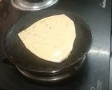 A picture of step 3 of Pudina Parathas.