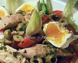 Foto del paso 1 de la receta Ensalada huerto, de atun y huevos escalfados