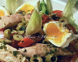 Foto del paso 1 de la receta: Ensalada huerto, de atun y huevos escalfados