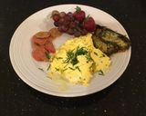 A picture of step 6 of Velvet Scambled Eggs.