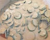 A picture of step 2 of Zucchini Fritters with Chickpea Flour (No Eggs).