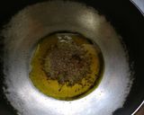 A picture of step 3 of Mirchi pickle.