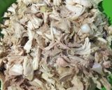 Foto langkah ke 2 dari resep Nasi Bakar Ayam & Teri.
