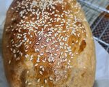 Foto langkah ke 4 dari resep Roti Gandum Praktis tanpa Ulen tanpa Mixer.