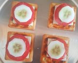 A picture of step 1 of Pizza crackers 🙂🙂.