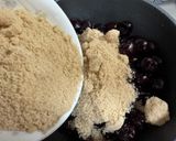 A picture of step 2 of Cherry Compote.