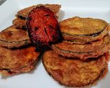 Foto del paso 1 de la receta: BERENJENAS🍆🍆A La Romana, con Chistorra a la Parrilla...!