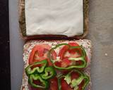 Double cheese Club sandwich recipe step 2 photo