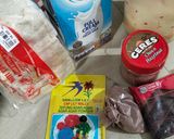 Foto langkah ke 1 dari resep Puding Brownies Roti Tawar.