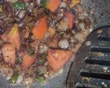 A picture of step 3 of Aloo tamatar sabji.