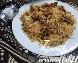 A picture of step 7 of Prawn Dum Biryani.