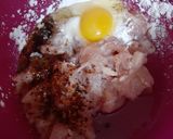 A picture of step 2 of Chicken pakorey.