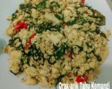 Foto langkah ke 3 dari resep Orak arik Tahu Kemangi.