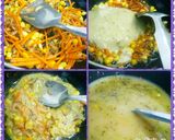 क्रीमी व्हेजी बेक्ड सूप इन ब्रेड बाऊल (creamy veggie baked soup in bread bowl recipe in marathi) रेसिपी स्टेप 6 फोटो 