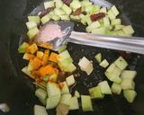 A picture of step 2 of Methambo - Raw Mango Sweet & Sour Instant Pickle - Vaghariyu Gujarati Style.