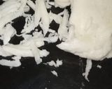 A picture of step 5 of Homemade mozzarella cheese 🧀.