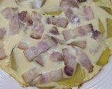 A picture of step 5 of Spanish Bacon Omelette (Do Not Be Afraid To Ask For Help!).