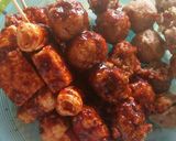 Foto langkah ke 3 dari resep Bakso Bakar Pedas.