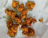 A picture of step 3 of Green Garlic Pakoda.