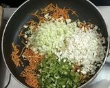 A picture of step 2 of Mixed vegetable stuffed paratha.