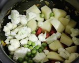 मिक्स सब्जी़ (mix sabzi recipe in Hindi) रेसिपी चरण 6 फोटो