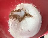 A picture of step 1 of Blueberry Scones.