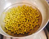 A picture of step 1 of HARA CHANA CHAAT / choliya / Harbhara Chaat.