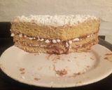Foto del paso 9 de la receta: Torta postre de merenguitos con dulce de leche y chantilly 🍰