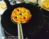 A picture of step 3 of Thalipeeth.
