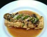 Foto langkah ke 4 dari resep Golden tofu with mushrooms sauce.
