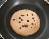 Foto langkah ke 4 dari resep Pancake Coklat Keju Menu Sarapan Keluarga.