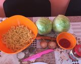 Pas rețetă Fusilli cu varză dulce 1 fotografie