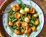 Foto langkah ke 4 dari resep Tumis Buncis Tahu Telur Puyuh.