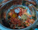 A picture of step 4 of One Pot Sambar Rice In Pressure Cooker (Sambar Sadam).