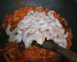 Foto langkah ke 2 dari resep Udang telur puyuh bumbu merah tidak pedas.
