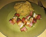 Foto del paso 4 de la receta: Mini brochetes de panchos!! Con lo que había 😁