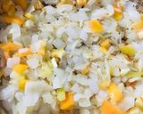 Foto del paso 4 de la receta: PASTEL🥘 DE 🌽CHOCLO🌽Y 🐟MERLUZA🐟 🥫#enlatadas!!🥫🌽🥫🐟
