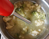 Foto del paso 2 de la receta: Sopa de brócoli y coliflor