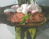 Foto langkah ke 5 dari resep Nasi bakar sarden jengkol.