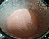 A picture of step 1 of Strawberry Milkshake.